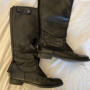 Black Target boots